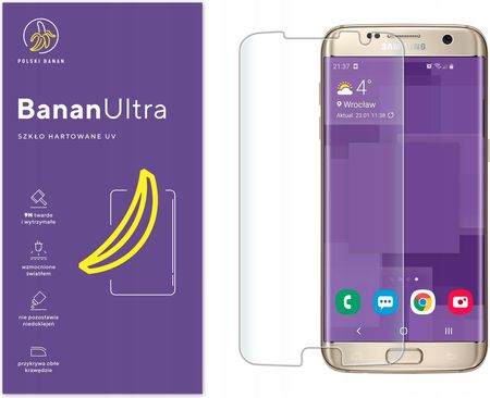 Polski Banan Szkło Hartowane Uv Polski Banan do Samsung S7 edge