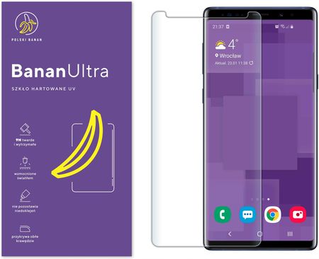 Polski Banan Szkło Hartowane Uv Polski Banan do Samsung Note 9