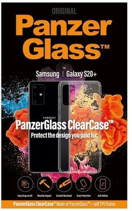 PanzerGlass Samsung Galaxy S20 Plus ClearCase with TPU Cover
