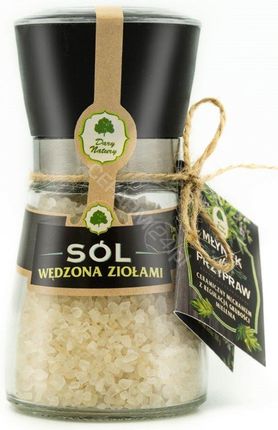 Dary Natury sól wędzona ziołami w młynku 200g