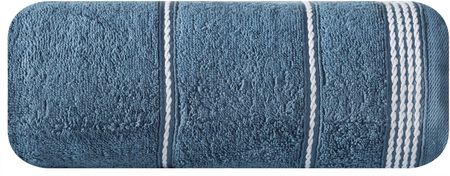 Ręcznik Mira 50x90 niebieski ciemny 10 frotte 500 g/m2 Eurofirany