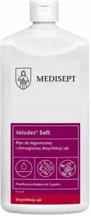 VELODES SOFT PŁYN DO DEZYNFEKCJI RĄK 1000 ML