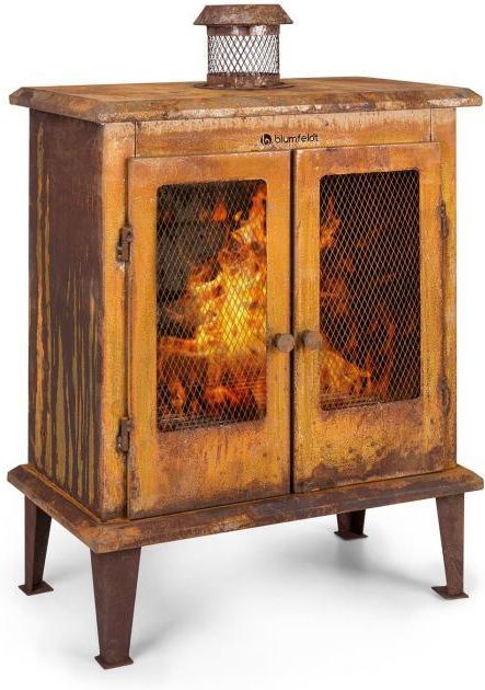 【wwk】Room fire BLUMFELDT FLAME LOCKER, KOMINEK OGRODOWY W STYLU VINTAGE, 58