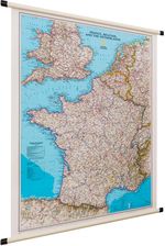 Zdjęcie Francja Belgia Holandia Classic Mapa Ścienna Polityczna 1:1 955 000  - Łódź
