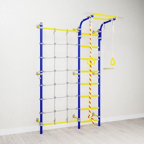 WALLBARZ - EG-KSK-008B - DRABINKA GIMNASTYCZNA FUNNY MONKEY 8W NIEBIESKA - NIEBIESKI - zdjęcie 1 WALLBARZ - EG-KSK-008B - DRABINKA GIMNASTYCZNA FUNNY MONKEY 8W NIEBIESKA - NIEBIESKI