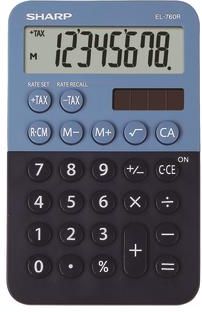 Sharp Kalkulator Biurkowy El760Rbbl 