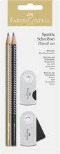Zdjęcie Faber Castell Zestaw Sparkle & Sleeve Złoty/Czarny Blister  - Chojna