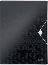Zdjęcie Leitz Teczka z gumką PP WOW 30 mm czarna 46290095 - Sępopol