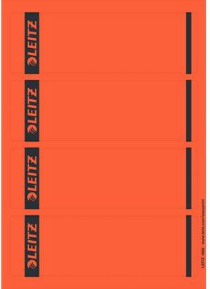 LEITZ PC PRINTABLE FOLDER SPINE LABELS RED 16852025