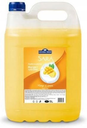 Pol-Hun Mydło W Płynie Sara 5L Mango Lemon 3350
