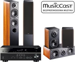 Zdjęcie Yamaha RX-V485 czarny + NOTA 550 X orzech + NOTA 740 X orzech + NOTA 240 X orzech   - Zator
