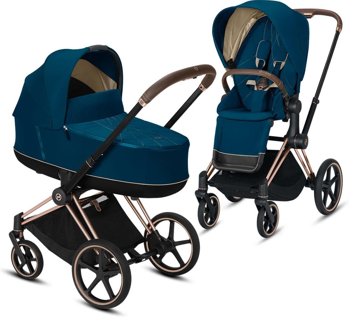 Wózek Cybex Priam 2.0 Lux Mountain Blue Głęboko Spacerowy Ceny i opinie Ceneo.pl