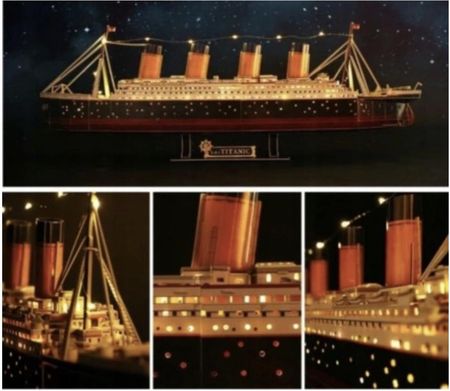 Dante Puzzle 3D Led Titanic 266El. - Ceny i opinie - Ceneo.pl