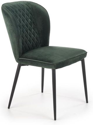 Abra Krzesło K399 ciemny zielony/czarny 