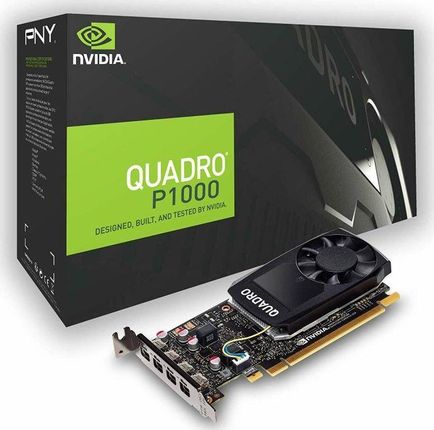 PNY Quadro P1000 4GB GDDR5 (VCQP1000DVIV2-PB)