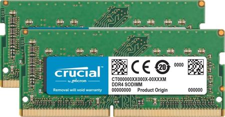 Crucial 32GB (2x16GB) SODIMM DDR4 2400MHz do Mac (CT2K16G4S24AM)