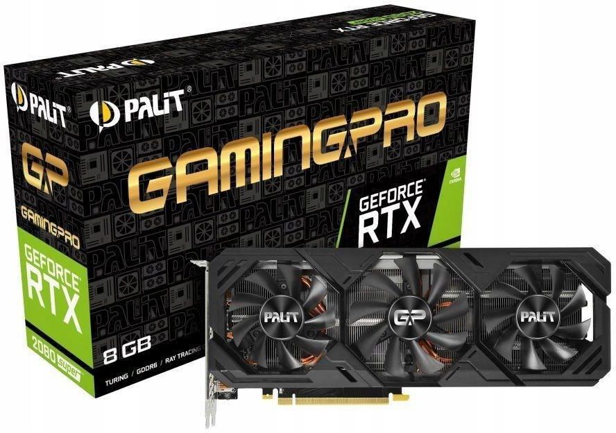 Palit GeForce RTX 2080 SUPER GamingPro 8GB GDDR6 (NE6208S019P2