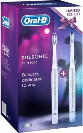 Szczoteczka elektryczna Oral-B Pulsonic SlimDuo 1000 2 szt.
