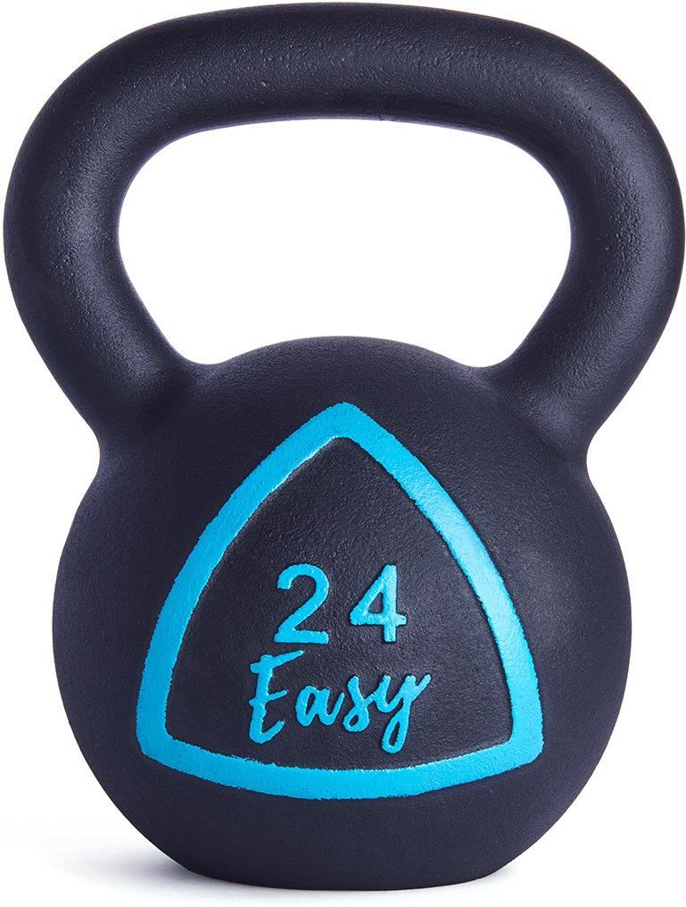 Kettlebell 24kg żeliwny czarny