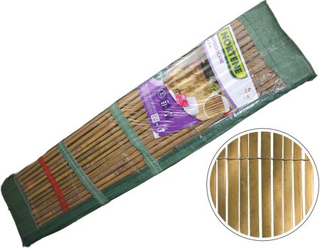 Osłona Mata Balkonowa bambusowa 1x5m naturalna