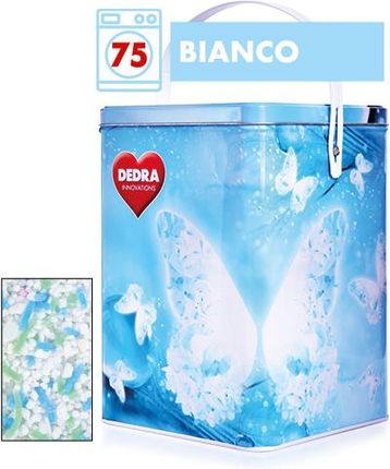 Dedra PROSZEK do prania białego ECORAPID BIANCO + pojemnik GRATIS 75 prań = 2500 g (TR0721X)