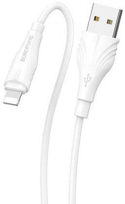 Borofone kabel USB A do Lightning 2m Biały