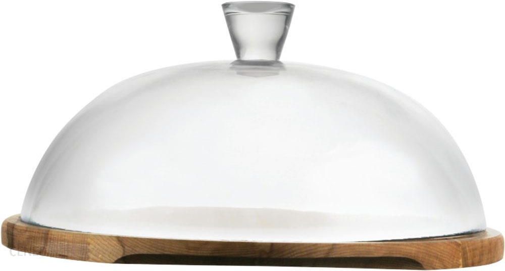 Ambition - Quesera (33 cm de diámetro, con tapa de cristal), diseño de  Sophie, vidrio madera, ø33 cm