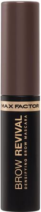 Max Factor BROW REVIVAL DENSIFYING BROW MASCARA Zagęszczający tusz do brwi 005 BLACK BROWN 4,5ml