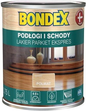 Lakier Bondex Lakier Parkiet Ekspres Polmat 0 75l Opinie I Ceny Na Ceneo Pl