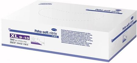PEHA-SOFT rękawice nitrylowe XL niejałowe niepudrowane 90szt.