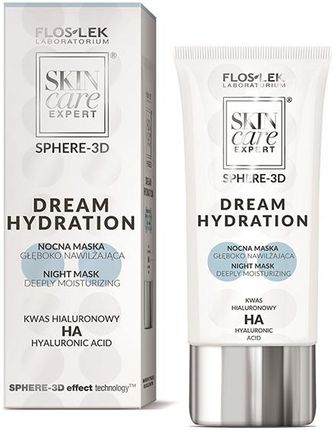 FLOS-LEK Skin Care Expert Dream Hydration nocna maska głęboko nawilżająca 50ml