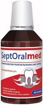 SeptOral Med, stomatologiczny płyn do płukania jamy ustnej 300ml