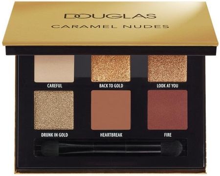 Douglas Collection Caramel Nudes Paleta cieni do powiek