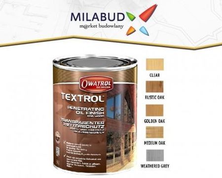 Owatrol Textrol Clear Olej Do Drewna 2,5L