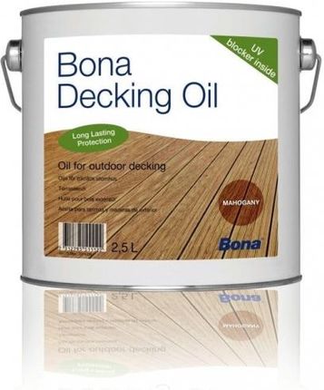 Bona Decking Oil Mahoń Powierzchnie Na Zewnątrz 2,5L