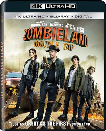 Zombieland: Kulki w łeb [Blu-Ray 4K]+[Blu-Ray]