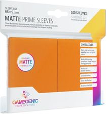 Zdjęcie Gamegenic Matte Prime CCG Sleeves 66x91mm Orange (100) - Korsze