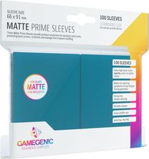 100 Gamegenic Matte Prime Card Sleeves Deck Protectors Standard 66 x 91mm 