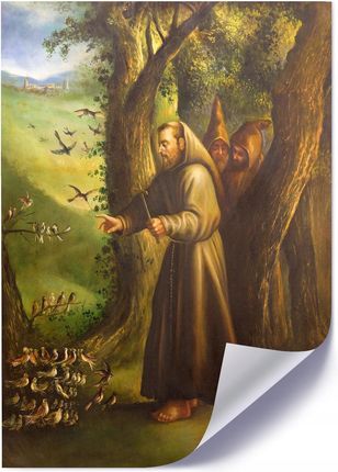 Plakat Sakralny Święty Franciszek Na Ścianę 40x60
