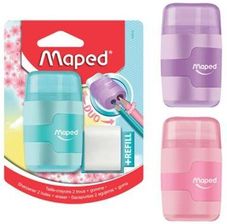 Zdjęcie Maped Temperówka Z Gumką Connect Pastel 2 Otwory - Kościan