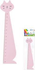 Zdjęcie Fiorello Linijka Drewniana 15 cm Kot Różowy GR-F87KR - Szczyrk