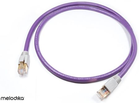 Melodika  Mdlan10 Kabel Sieciowy Skrętka Ethernet F/Utp Rj45 Cat. 6E 1M