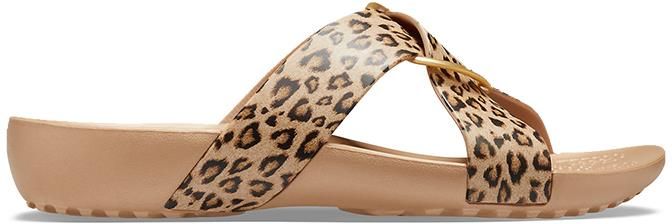 CROCS SERENA PRINTED CROSS-BAND SLIDE 206434-98R Ceny i opinie