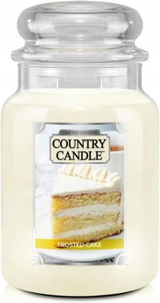 COUNTRY CANDLE - FROSTED CAKE - DUŻY SŁOIK (680G)