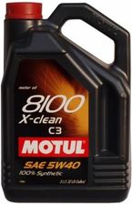 Motul 8100 X-Clean C3 5W40 5L - Oleje silnikowe