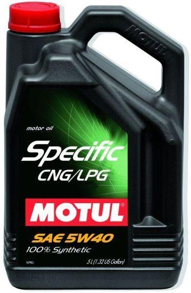 Olej silnikowy Motul Specific CNG-LPG 5W40 5L - Opinie i ceny na