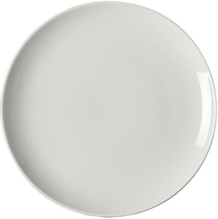 Rak Talerz płaski - Coupe o średnicy 31 cm biała porcelana Nano