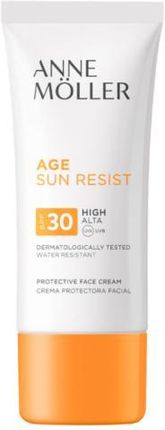 Anne Moller Krem Przeciwsłoneczny Age Sun Resist Protective Face Cream Spf30 50 Ml