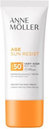 Anne Moller Krem Przeciwsłoneczny Age Sun Resist Protective Face Cream Spf50+ 50 Ml