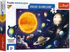 Trefl Puzzle Edukacyjne 70el. Układ Słoneczny 15559 - Puzzle